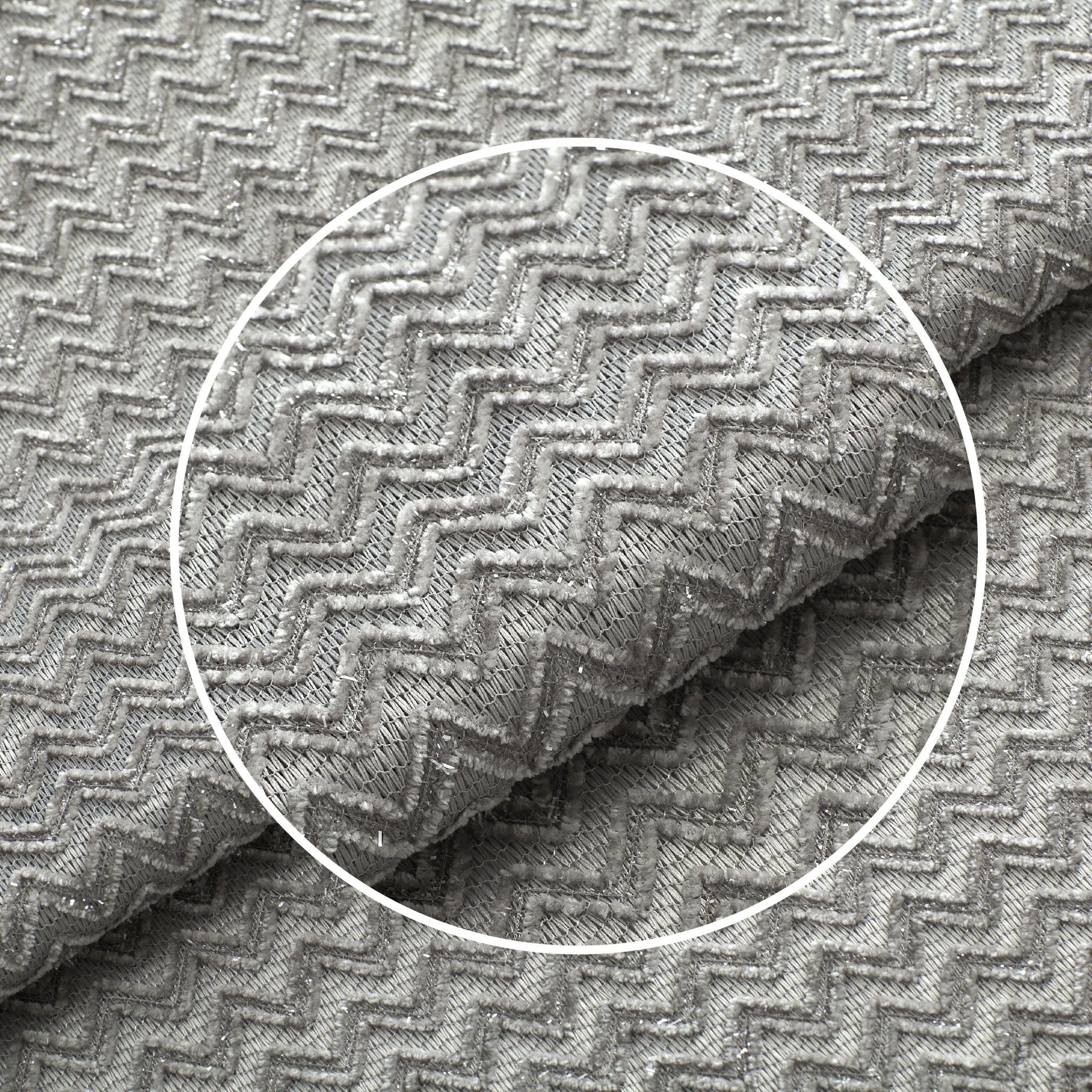 Imagen de cortina Cortina Visillo Translucido para Salón y Dormitorio, Estilo Moderno 140x260 cm 1 pieza en color Gris de Meishida